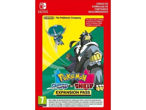 Jogo Nintendo Switch Pokémon Sword Expansion Pass OR Pkm Shield Expansion Pass (Formato Digital)