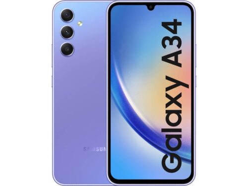 Smartphone SAMSUNG Galaxy A34 5G (6.6'' - 6 GB - 128 GB - Violet)
