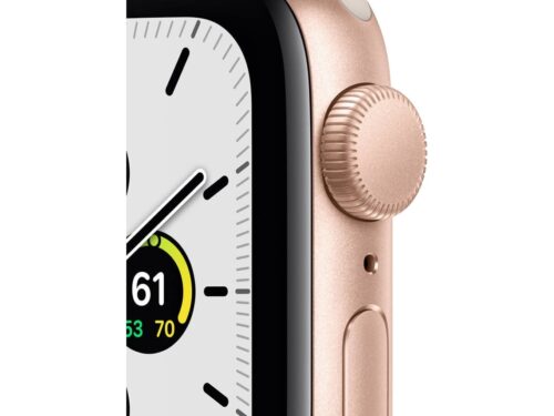 APPLE Watch SE GPS 40 mm Dourado com Bracelete Desportiva Luz das Estrelas - Image 2