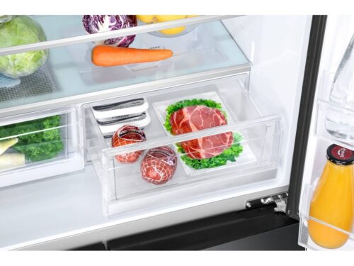 Frigorífico Americano HAIER HTF610DSN7 (No Frost - 190 cm - 610 L - Preto) - Image 5