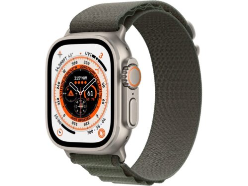 APPLE Watch Ultra GPS+Cellular 49 mm com Loop Alpine Verde (Tamanho M)