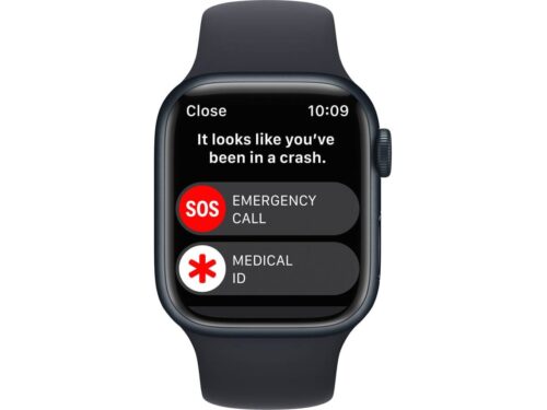 APPLE Watch Series 8 GPS 41 mm Meia-noite com Bracelete Desportiva Meia-noite - Image 4