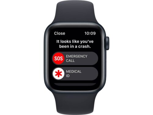 APPLE Watch SE GPS 40 mm Meia-noite com Bracelete Desportiva Meia-noite - Image 5