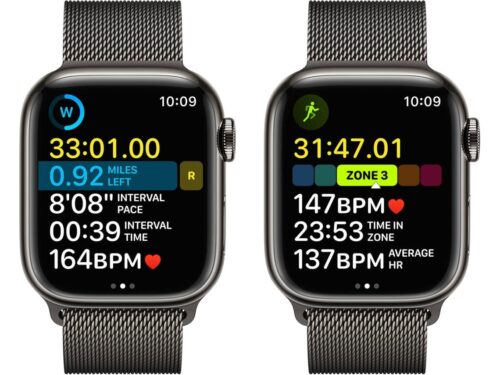 APPLE Watch Series 8 GPS+Cellular 41 mm Grafite com Loop Milanesa Grafite - Image 5