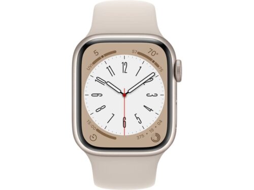 APPLE Watch Series 8 GPS+Cellular 41 mm Luz das Estrelas com Bracelete Desportiva Luz das Estrelas - Image 2