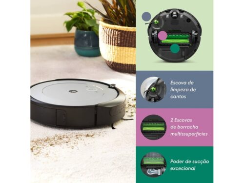 Aspirador Robô IROBOT Roomba i1 Cinza Claro - Image 5