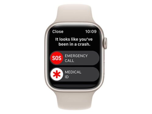 APPLE Watch Series 8 GPS+Cellular 45 mm Luz das Estrelas com Bracelete Desportiva Luz das Estrelas - Image 4