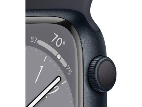 APPLE Watch Series 8 GPS 45 mm Meia-noite com Bracelete Desportiva Meia-noite - Image 3
