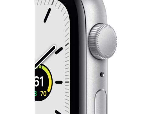 APPLE Watch SE GPS 44 mm Prateado com Bracelete Desportiva Azul Abissal - Image 2