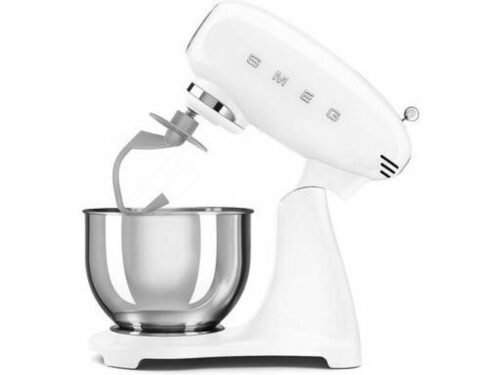 Robô de Cozinha SMEG SMF03WHEU (4.8 L - 800 W - 6 acessórios) - Image 2
