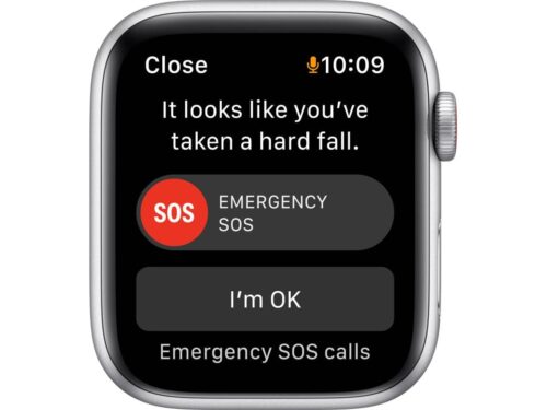 APPLE Watch SE GPS+Cellular 44 mm Prateado com Loop Desportiva Azul Abissal/Verde Musgo - Image 5