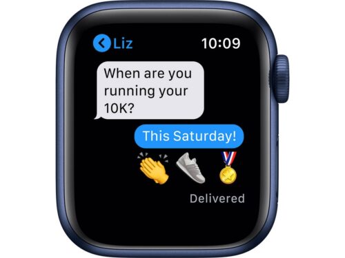 APPLE Watch Series 6 GPS+Cellular 40mm Aluminio Azul - Image 3