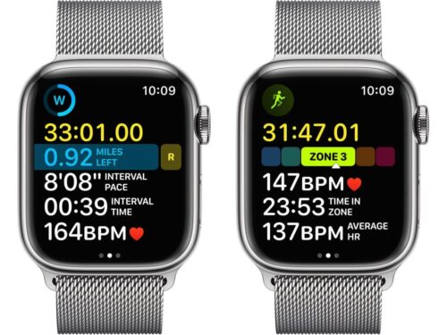 APPLE Watch Series 8 GPS+Cellular 41 mm Prateado com Loop Milanesa Prateado - Image 5