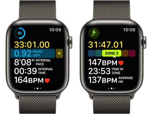 APPLE Watch Series 8 GPS+Cellular 45 mm Grafite com Loop Milanesa Grafite - Image 5