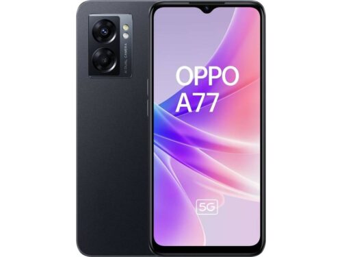 Smartphone OPPO A77 5G (6.56'' - 6 GB - 128 GB - Preto)