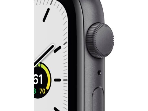 APPLE Watch SE GPS 44 mm Cinzento Sideral com Bracelete Desportiva Meia-noite
