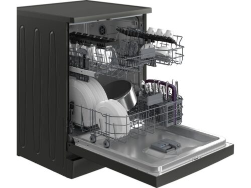 Máquina de Lavar Loiça BEKO Cornerintense BDFN26430GC (14 conjuntos - 60 cm - Cinzento Escuro) - Image 4