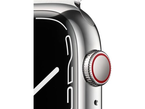 APPLE Watch Series 7 GPS+Cellular 45 mm Prateado com Loop Milanesa Prateado - Image 3