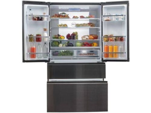 Frigorífico Americano HAIER HB26FSNAAA (No Frost - 190 cm - 685 L - Cinzento) - Image 4
