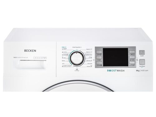 Máquina de Lavar Roupa BECKEN Boostwash BWM5379WH (8 kg - 1400 rpm - Branco) - Image 4
