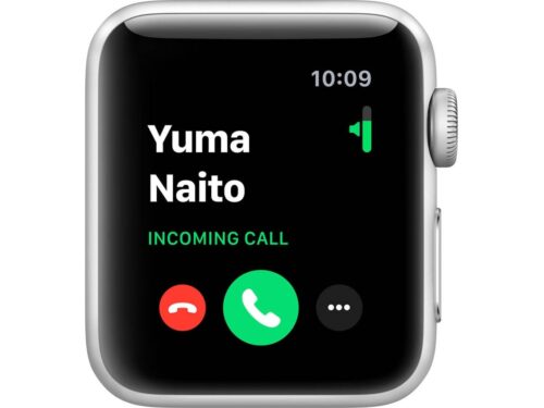 APPLE Watch Series 3 GPS 38 mm Prateado com Bracelete Desportiva Branco - Image 3