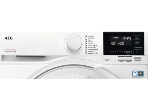 Máquina de Secar Roupa AEG TR838H4OB (8 kg - Bomba de Calor - Branco) - Image 2