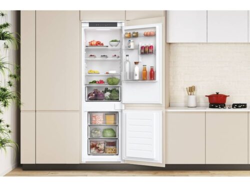 Frigorífico Combinado Encastre HOOVER HOBL3518F (Low Frost - 177 cm - 264 cm - Branco) - Image 5