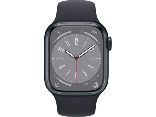 APPLE Watch Series 8 GPS 41 mm Meia-noite com Bracelete Desportiva Meia-noite - Image 2